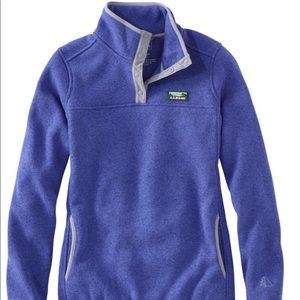 L.L.Bean Sweater Fleece Pullover - M - Like New